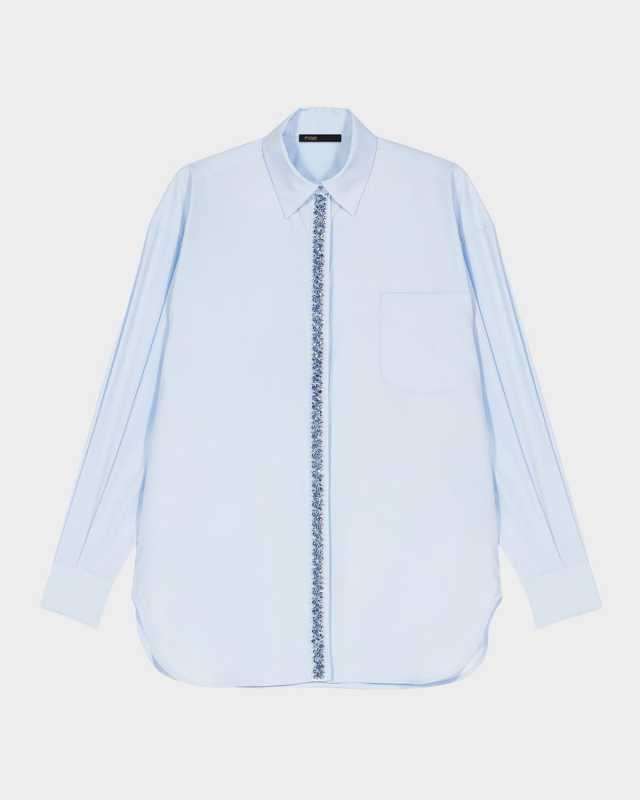 Cameronou Embellished Poplin Shirt